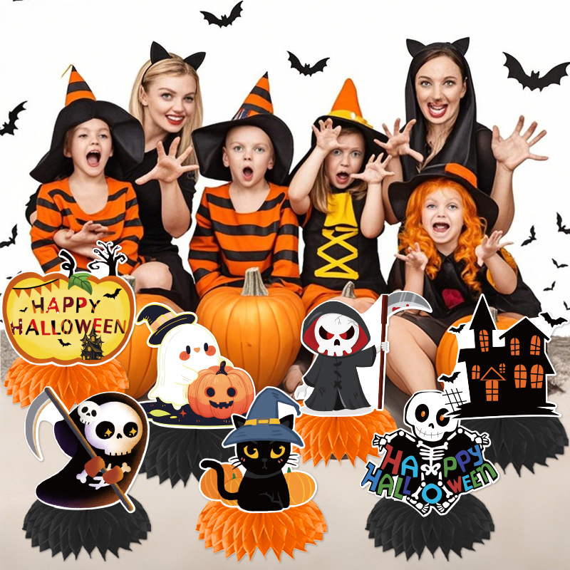 Halloween party bat table decoration hanging decorations