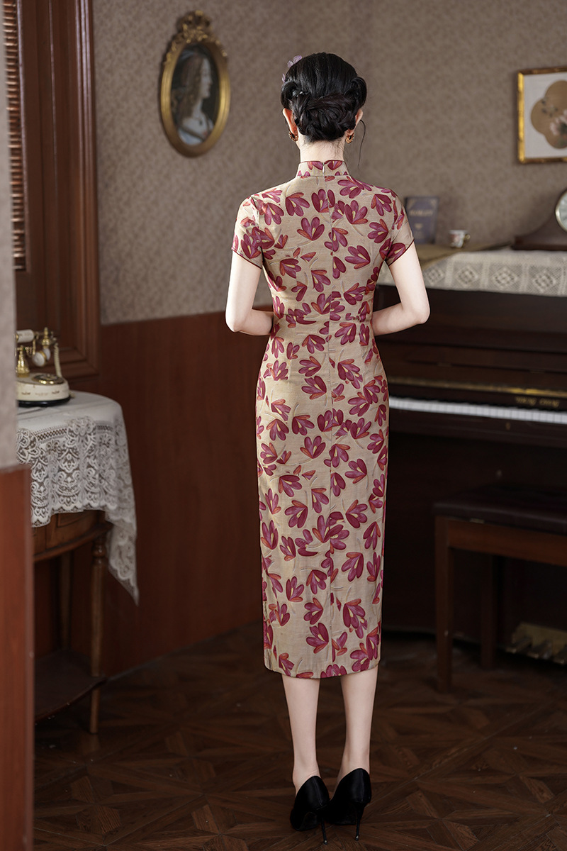 Title 7, Spring And Summer New Improved Cheongsam Nation...