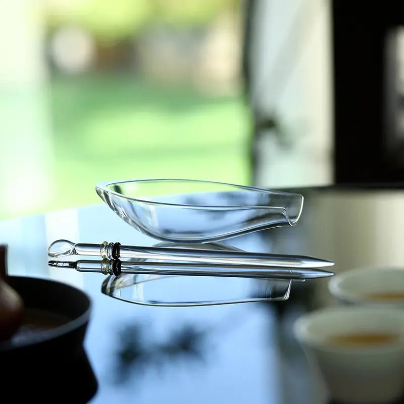 Borosilicate Transparent Glass Tea Ceremony Utensils Suite