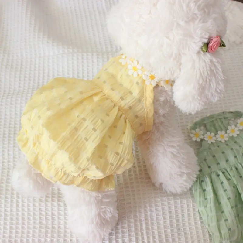 Summer Pet Skirt Cat Teddy Bichon Thin