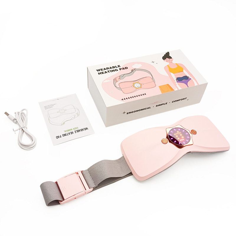 Vibrating Massage Heating Lumbar Support Belt