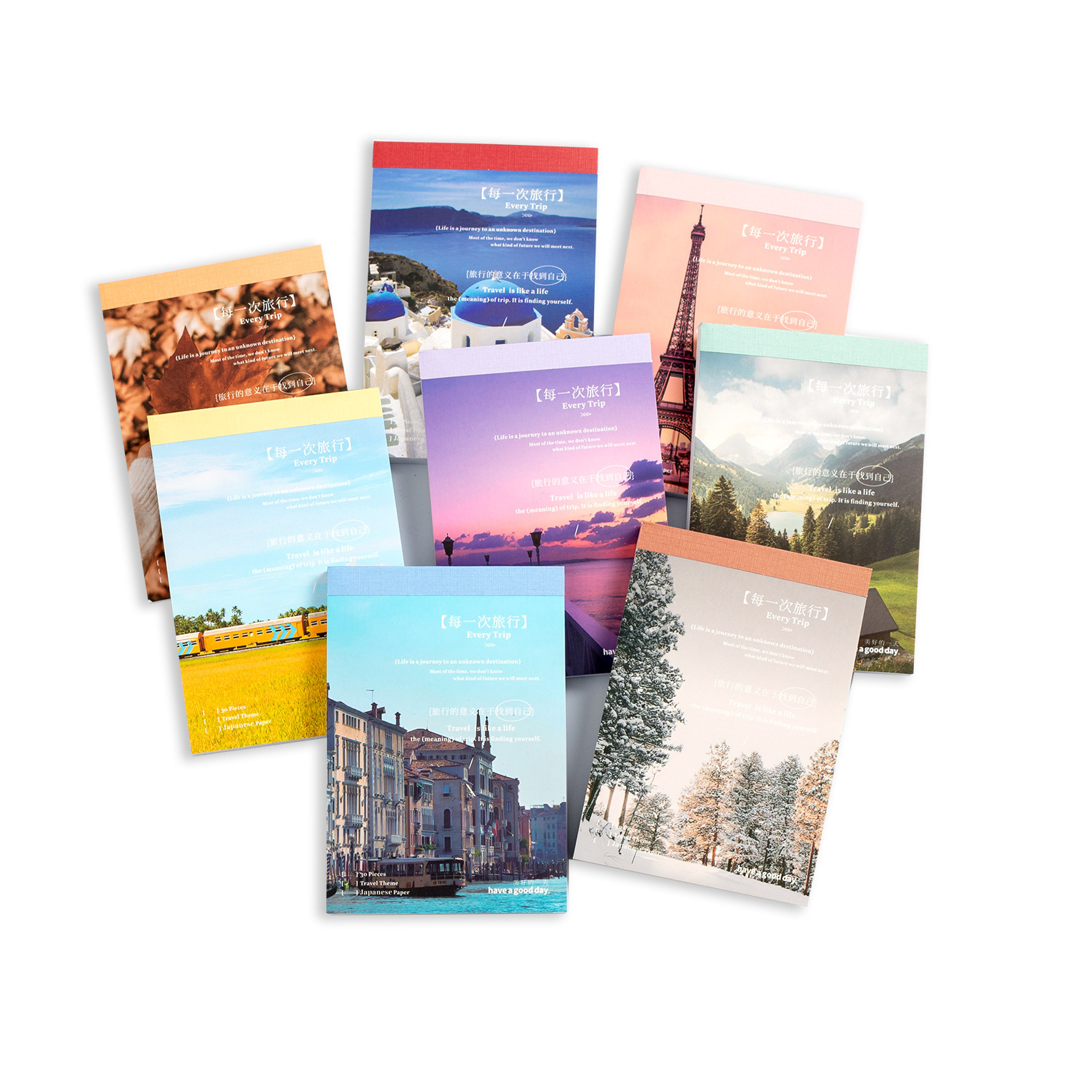 Each Trip Series Travel Theme Journal Decorative Source Material - Image 13