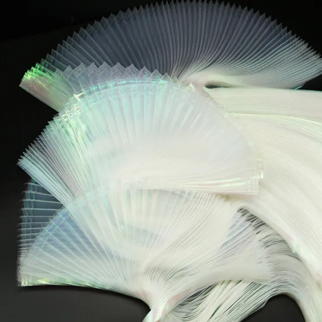 Mermaid Pleated Fabric Design Creative Stage Decoration White - Shop at LoveMi