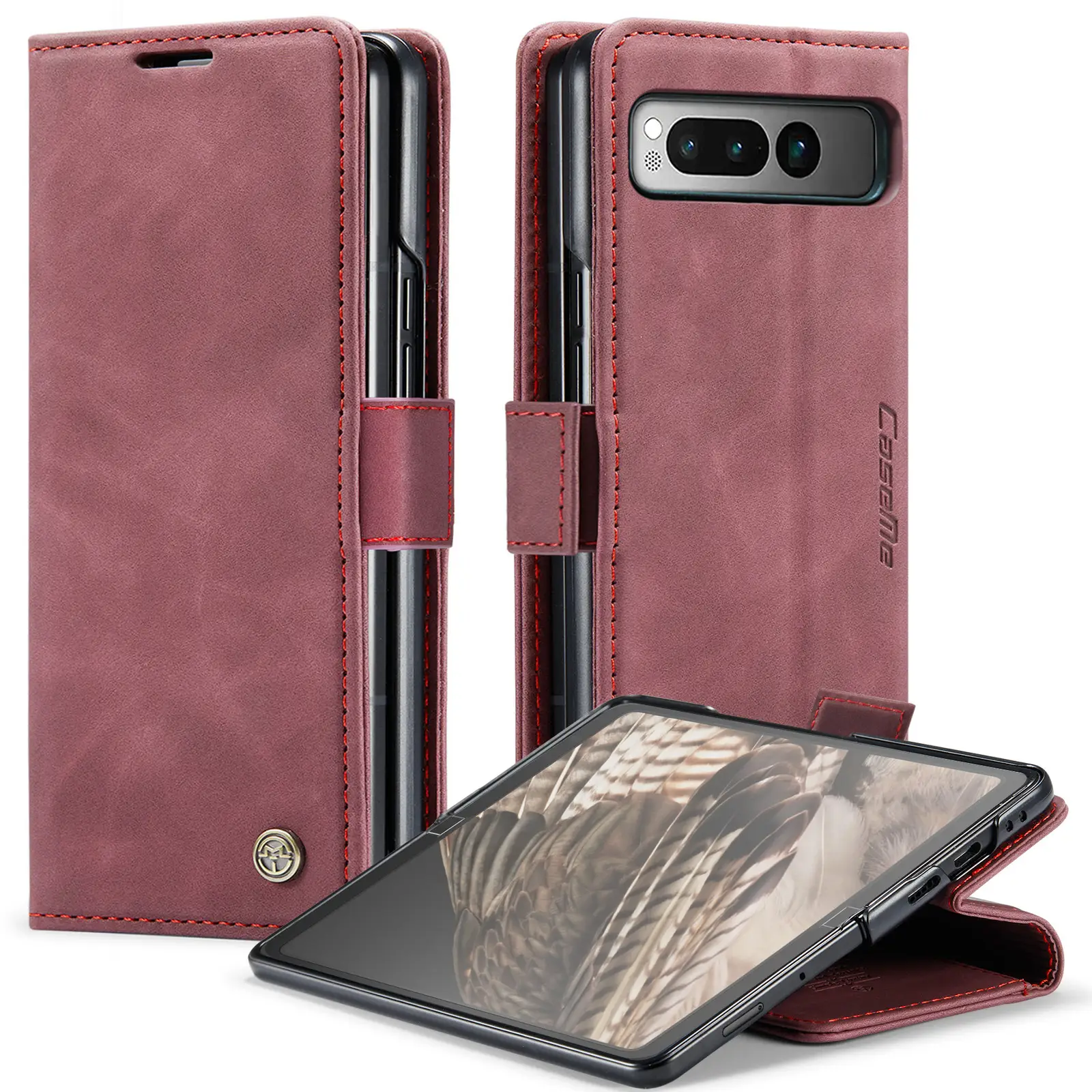 Pixel Folding Phone Case Card Insert Protective Sleeve