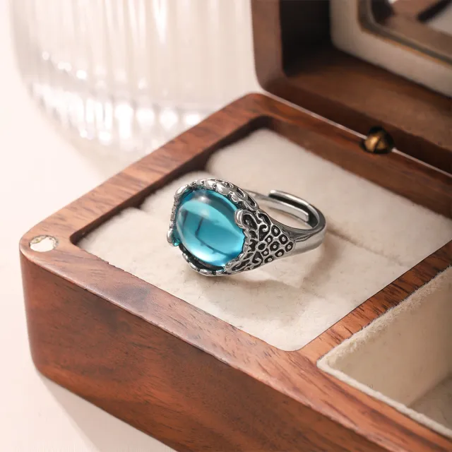 Alloy Butterfly Retro Ethnic Style Hollow Pattern Open Ring Zb1037 - Shop at LoveMi