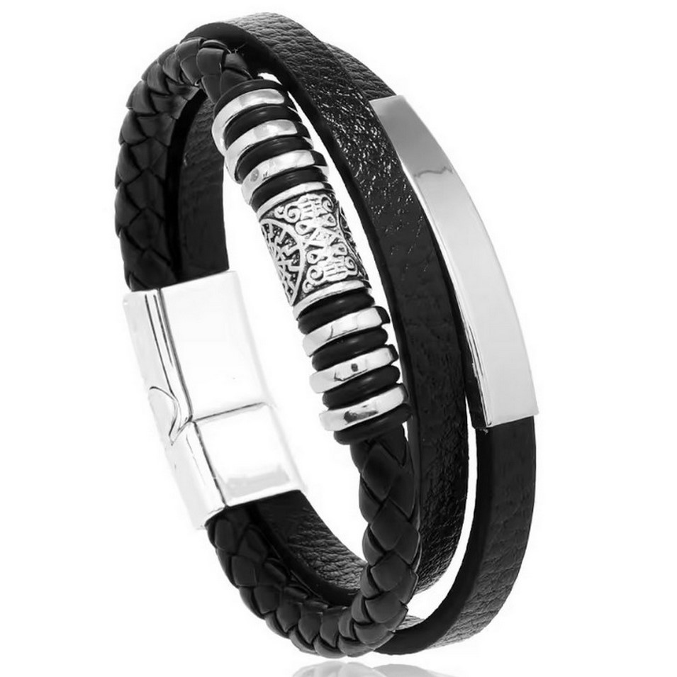 Leather Woven Bracelet
