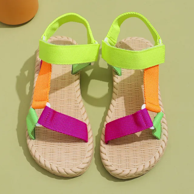 Women's Non slip Wear resistant Comfortable Soft Soled Flats Sandals Yellow - Shop at LoveMi