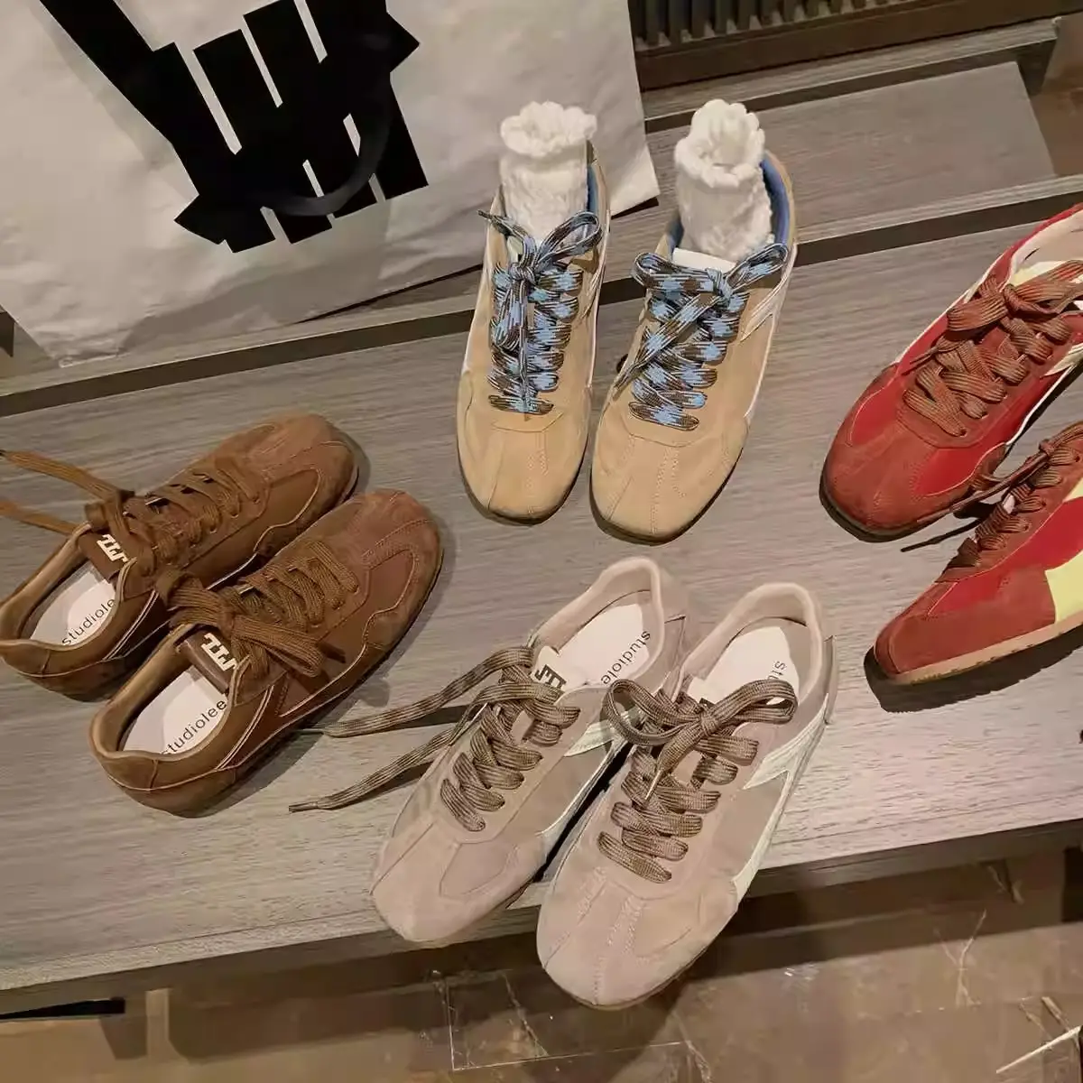 Genuine Leather Trend All-match Retro Casual Women's