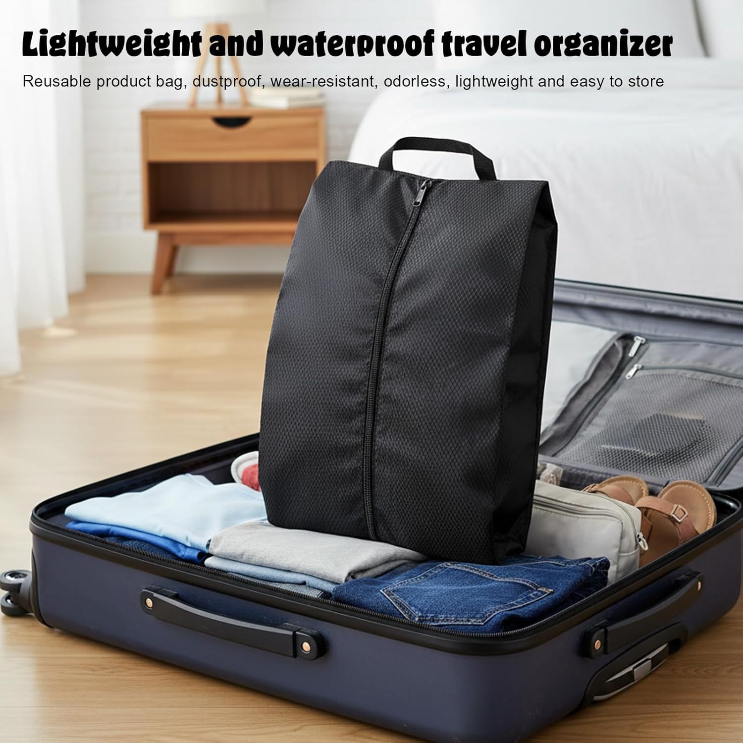 Nylon Waterproof Footwear Storage Bag