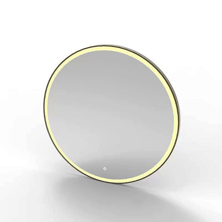 Smart Bathroom Mirror Wall-mounted Aluminum Alloy Frame LED Light Makeup Mirror