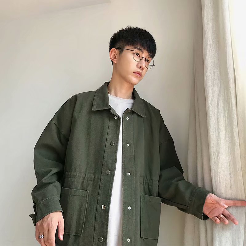 Autumn Workwear Korean-style Casual Jacket Men