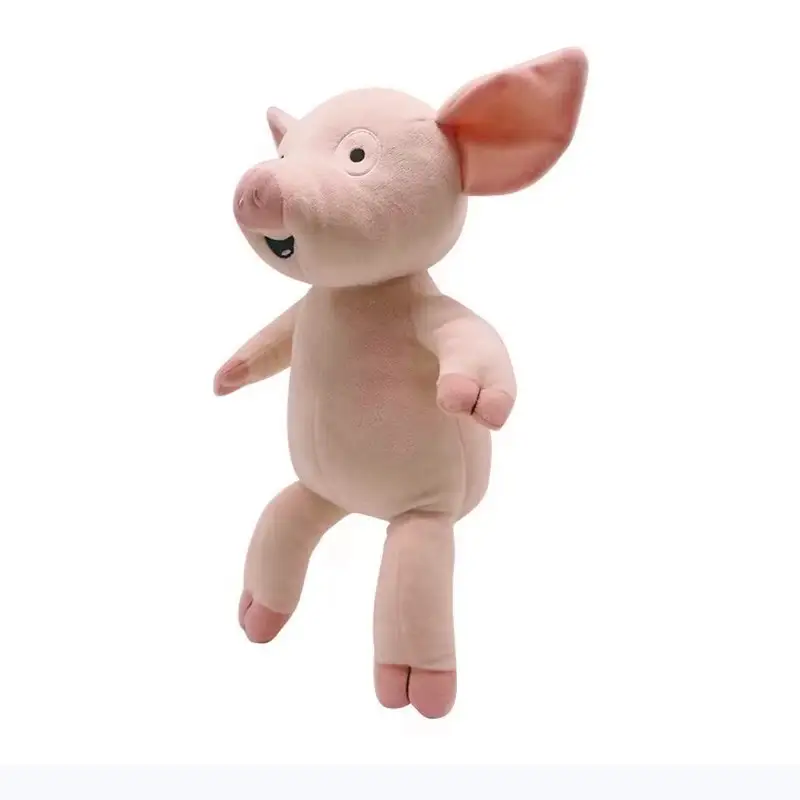 Plush Doll Pink Pig Mouse Children's Picture Book Toy