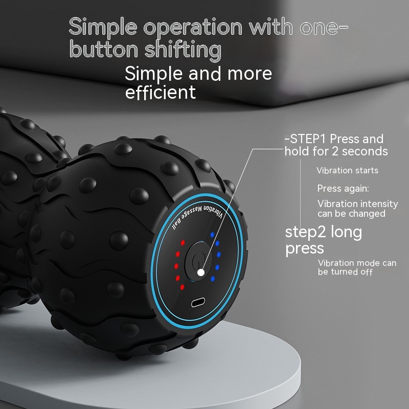 Peanut Massage Ball Shoulder And Neck Muscle Running Relaxation Massage Ball Foot Leg Fitness 3