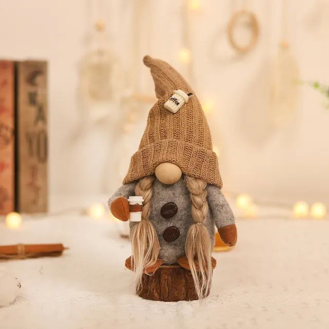 Couple's Hand grinding Coffee Doll Ornaments Scene Dress Up Props 3 Style - Shop at LoveMi