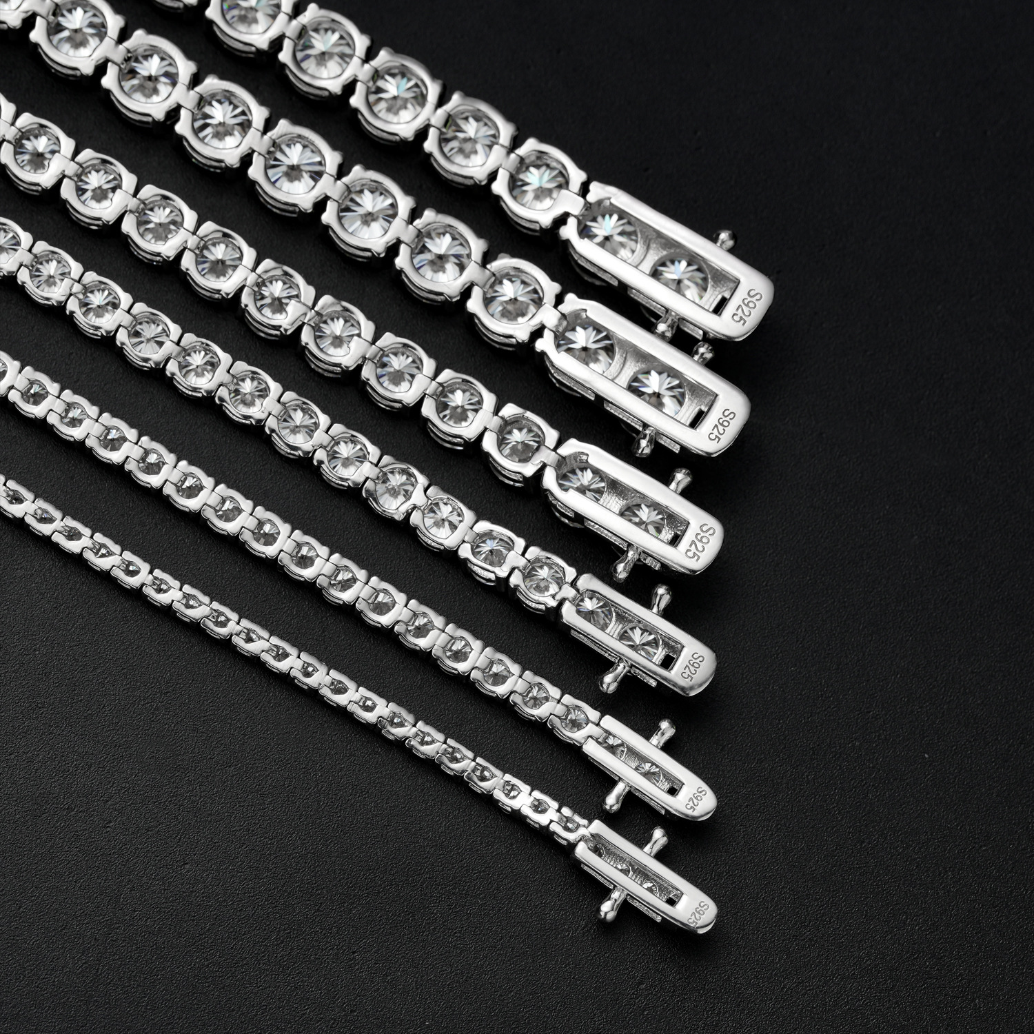Moissanite Tennis Necklace alternate