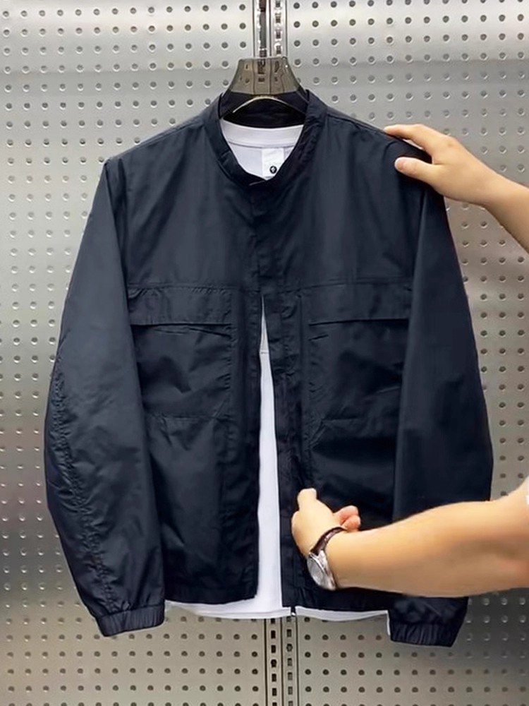 Mens Sun-Protective Top Fashion Workwear Jacket