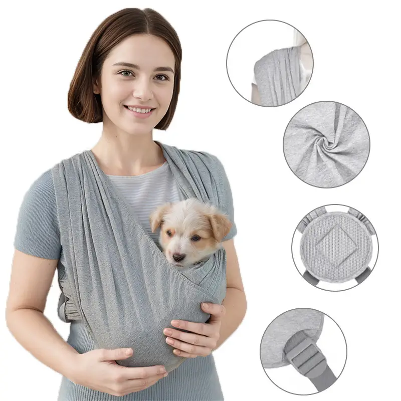 Pet Play Walking Carrying Case Adjustable Baby Sling Travel Bag