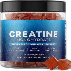 Creatine Jelly Processing Before Exercise - 120 Tablets - View 1