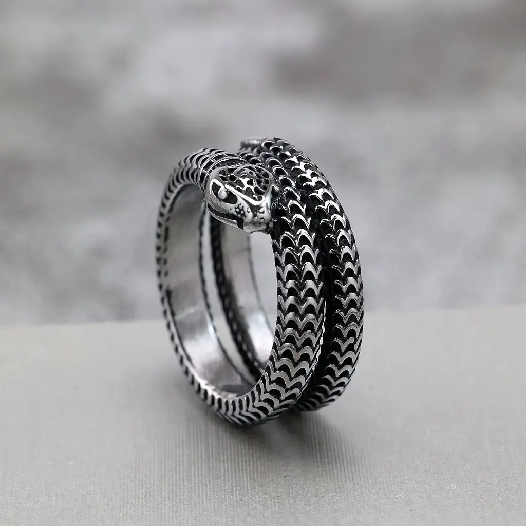 Retro Stainless Steel Ring