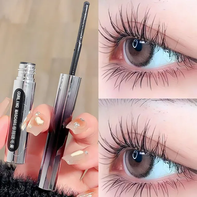 Curling Mascara Long Lasting Smear proof Makeup Waterproof Not Smudge 01 Natural Black - Shop at LoveMi