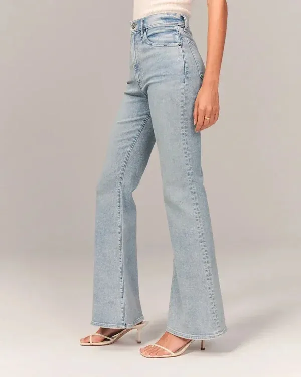 Women's Fashion Casual Solid Color Jeans Light Gray - Shop at LoveMi