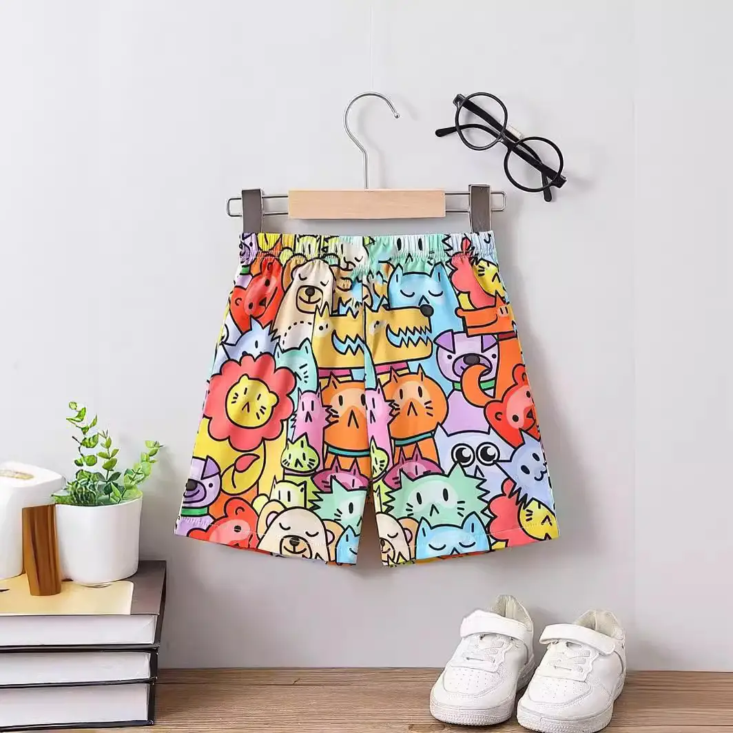 Fashion 3D Digital Printing Beach Pants Men