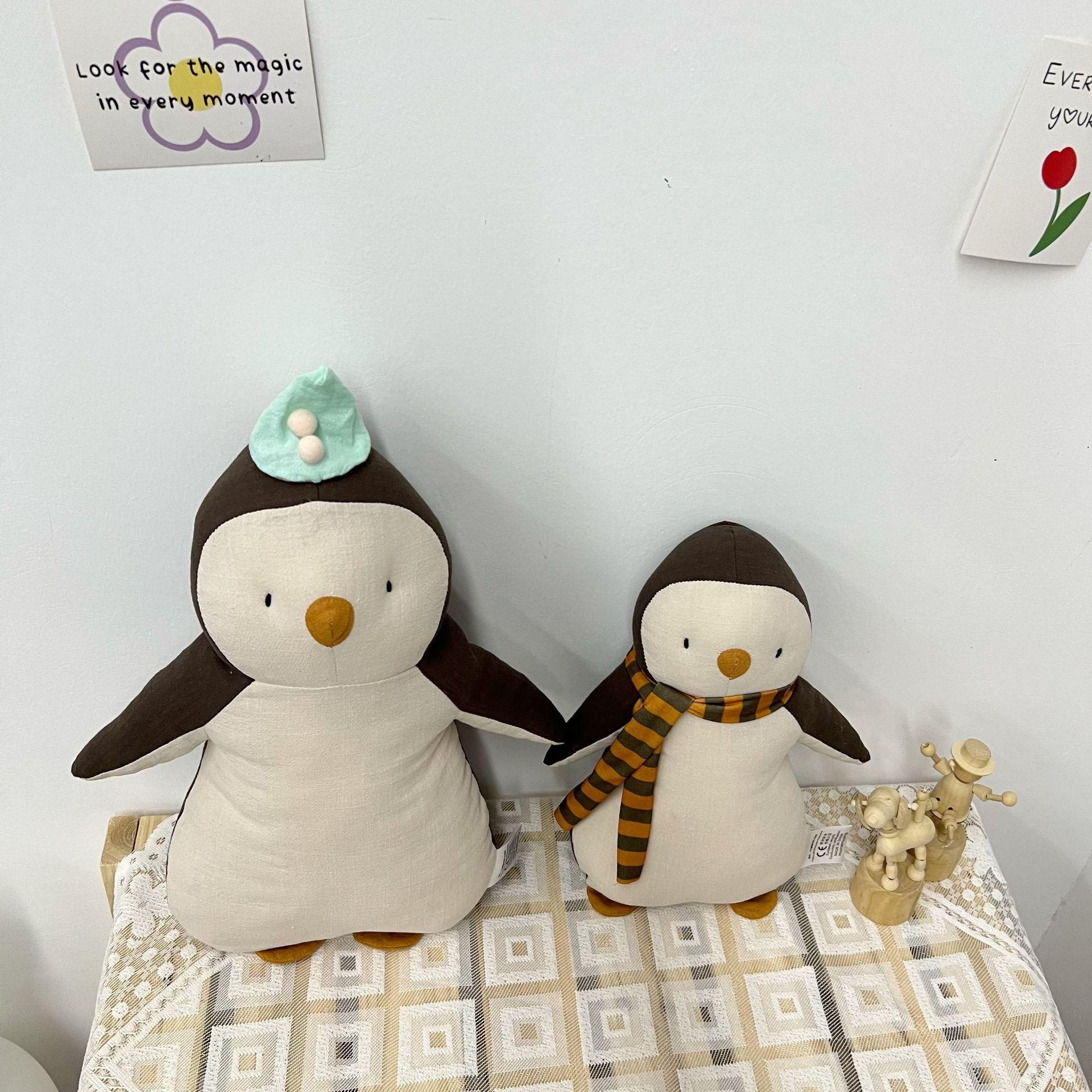 Title 20, Cute Pillow Baby Comfort Fabric Penguin Doll