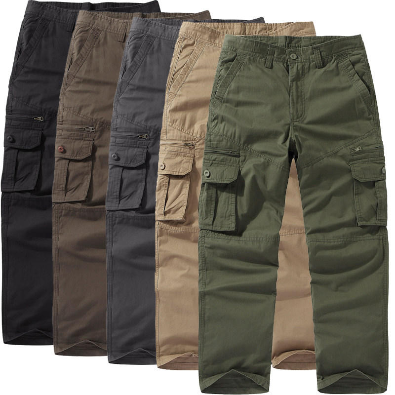 Stylish Relaxed And Minimalist Casual Mens Cargo Jogger Pants