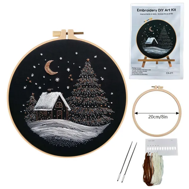 Christmas Snow House Material Package Cx211 - Shop at LoveMi
