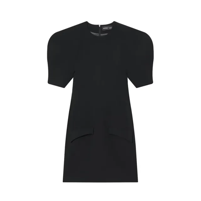 European And American Style Fashionable Simple And Slimming Short Dress Black - Shop at LoveMi