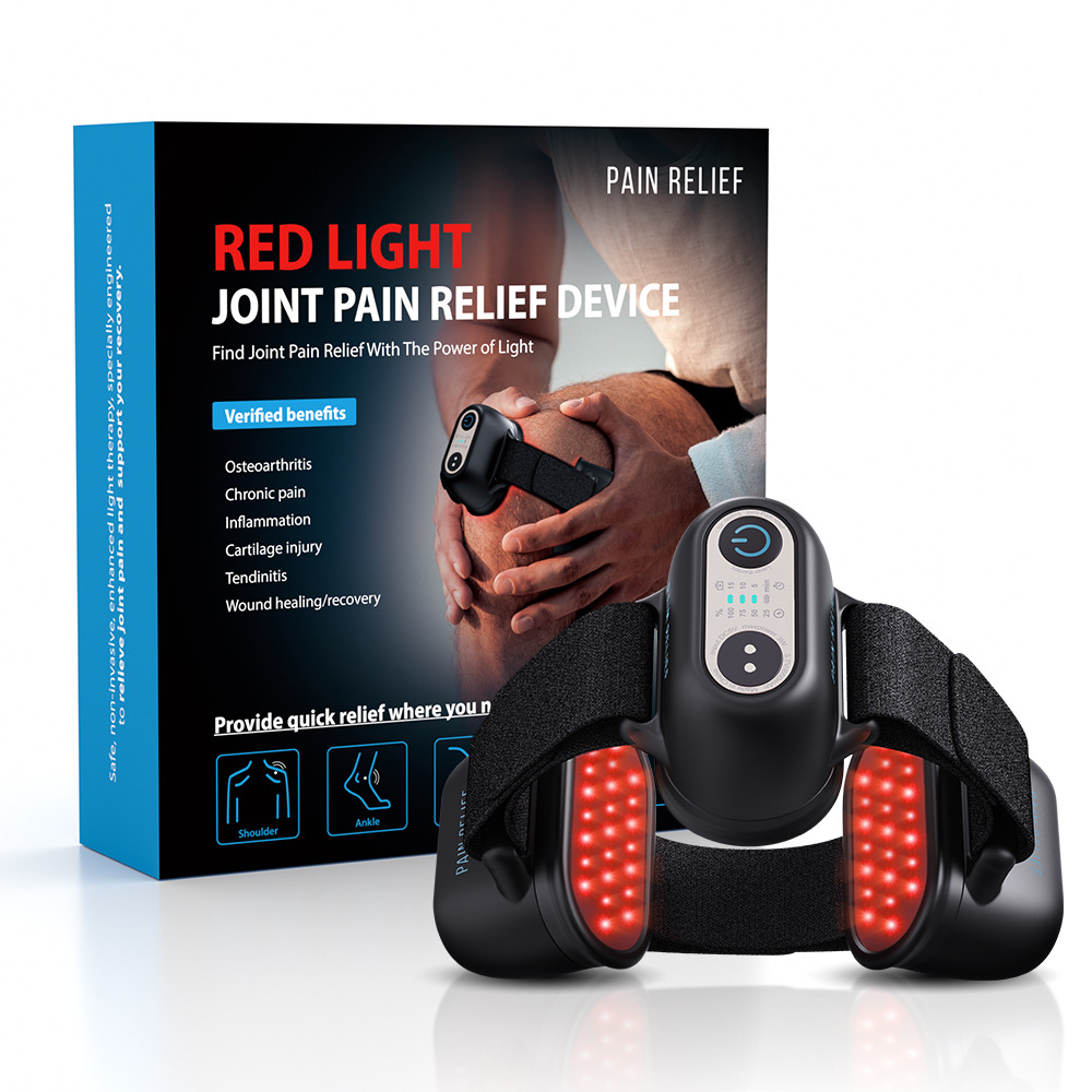 Adjustable Strap Design Joint Shoulder Pad Pain Physiotherapy Instrument Black - Shop at LoveMi
