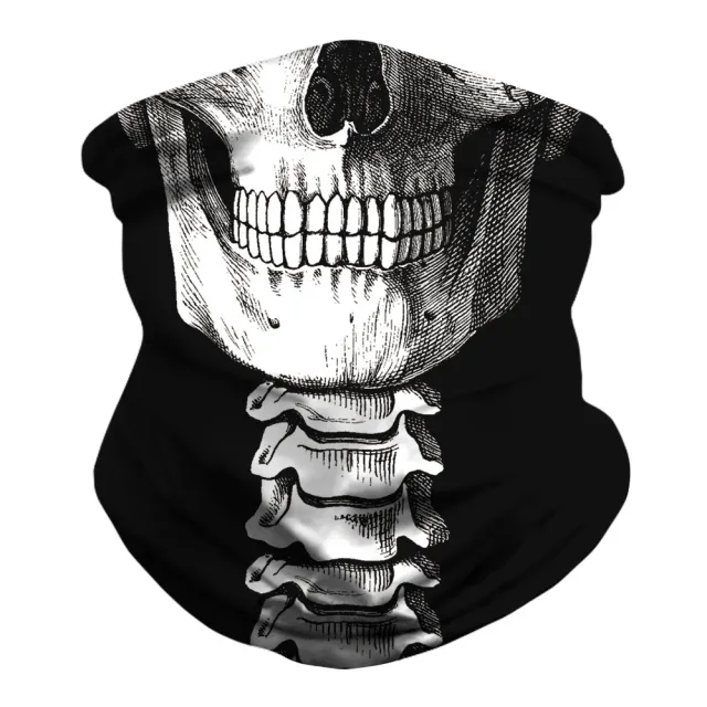Skull Digital Men And Women Outdoor Mask Sport Climbing Insect proof Bxha025 Free Size - Shop at LoveMi