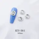K9 Ultra-Shiny Flat-Back Rhinestones In White For Nail Art Decorations view 13