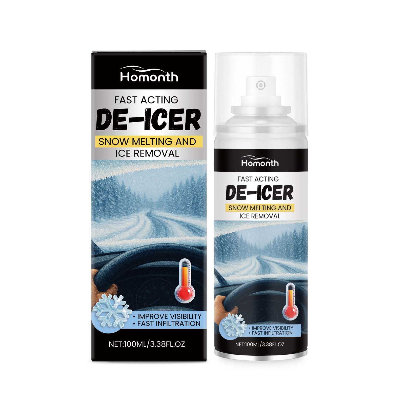 Car Snow Melting Spray - Image 4