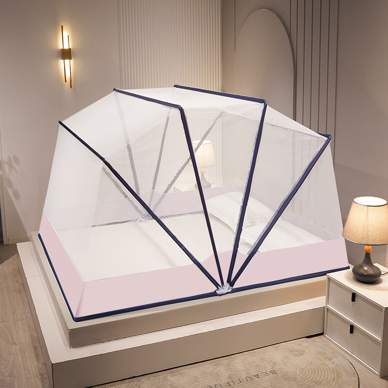 Foldable, No-assembly-needed Mongolian Yurt Mosquito Net For Home Use 7