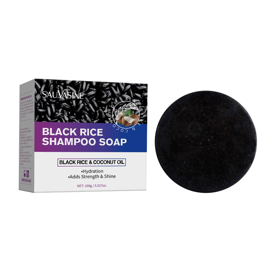 Black Rice Shampoo Soap