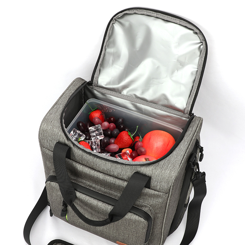 Outdoor Lunch Cooler Tote Large Storage Bag Bento Bag