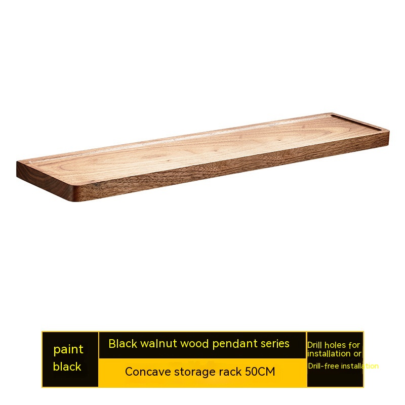 Solid Wood Shelf 50 Concave