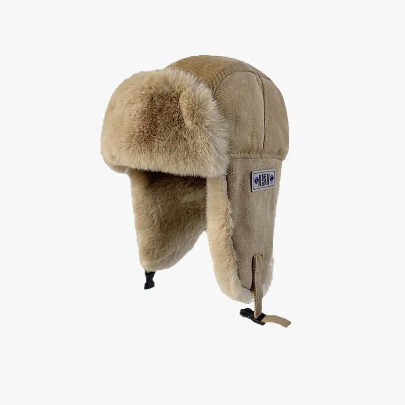 Men's and Women's Winter Plush Thickened Earflaps Hat