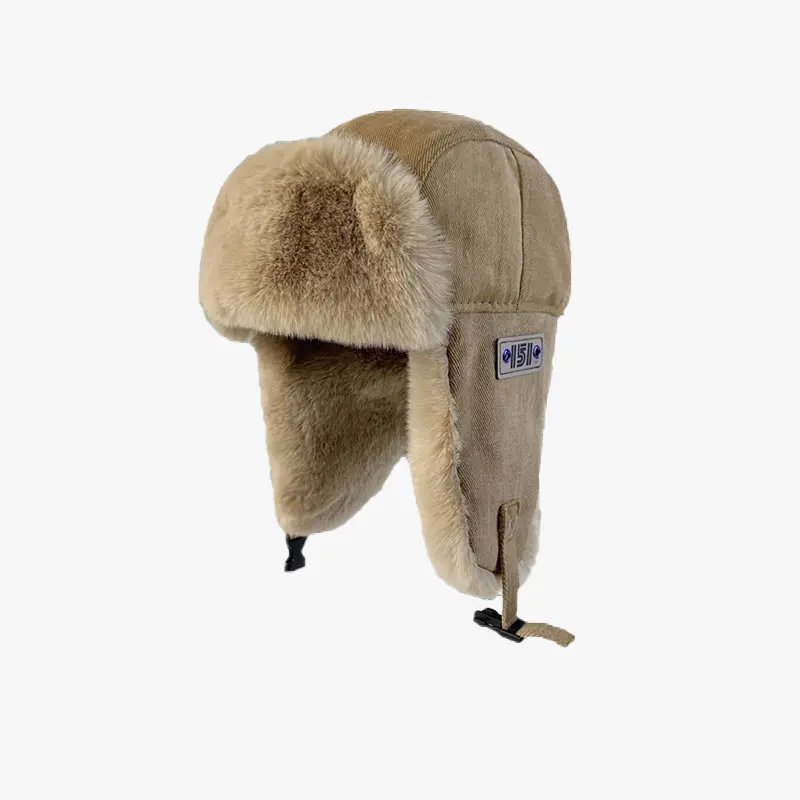 Men's And Women's Winter Plush Thickened Earflaps