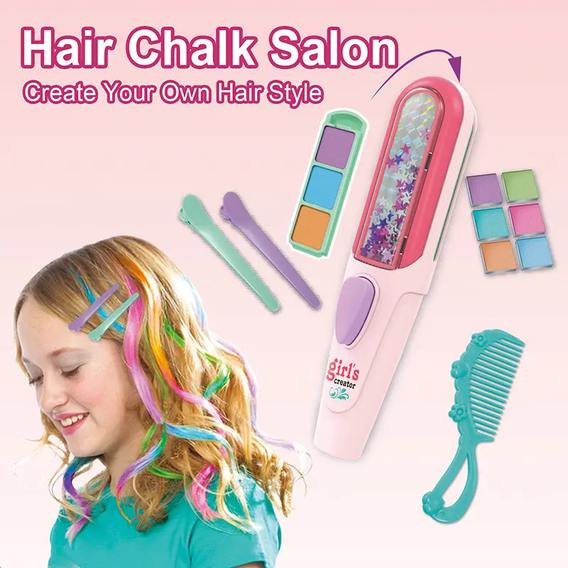 Children's Hair Hair Dyeing Stick Beading Machine Ornament Suit