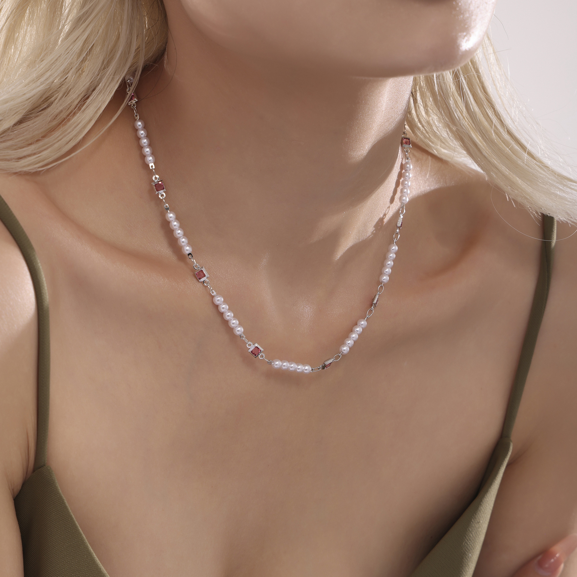 Personalized Clavicle Chain Bracelet Women's Jewelry Suit