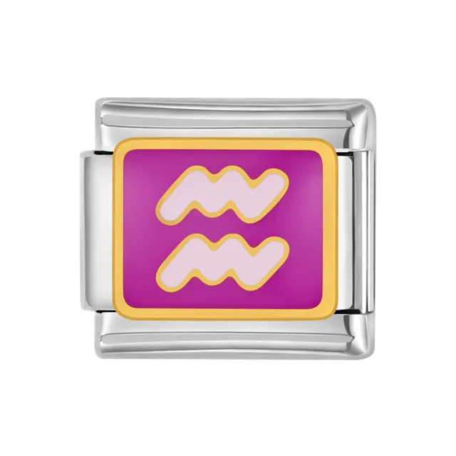 DIY Module Bracelet 12 Constellation Pattern Aquarian - Shop at LoveMi