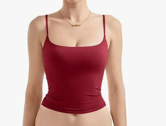 Summer Sleeveless Solid Color Blouse Wine - Shop at LoveMi