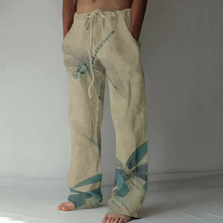 Plus Size Thin Wide Leg Leisure Men's