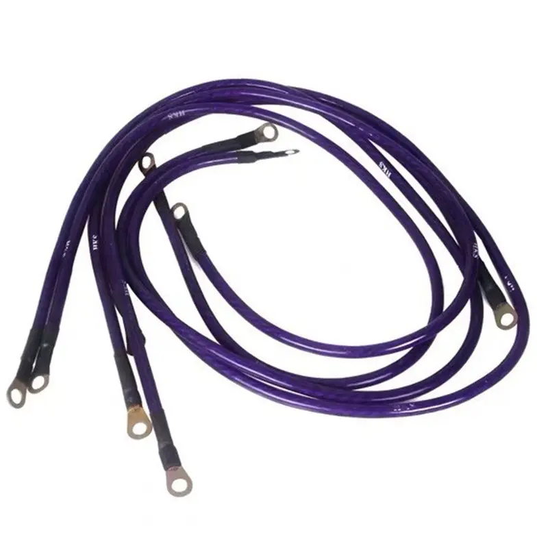 Car Battery Modified Ground Wire Reinforced Negative