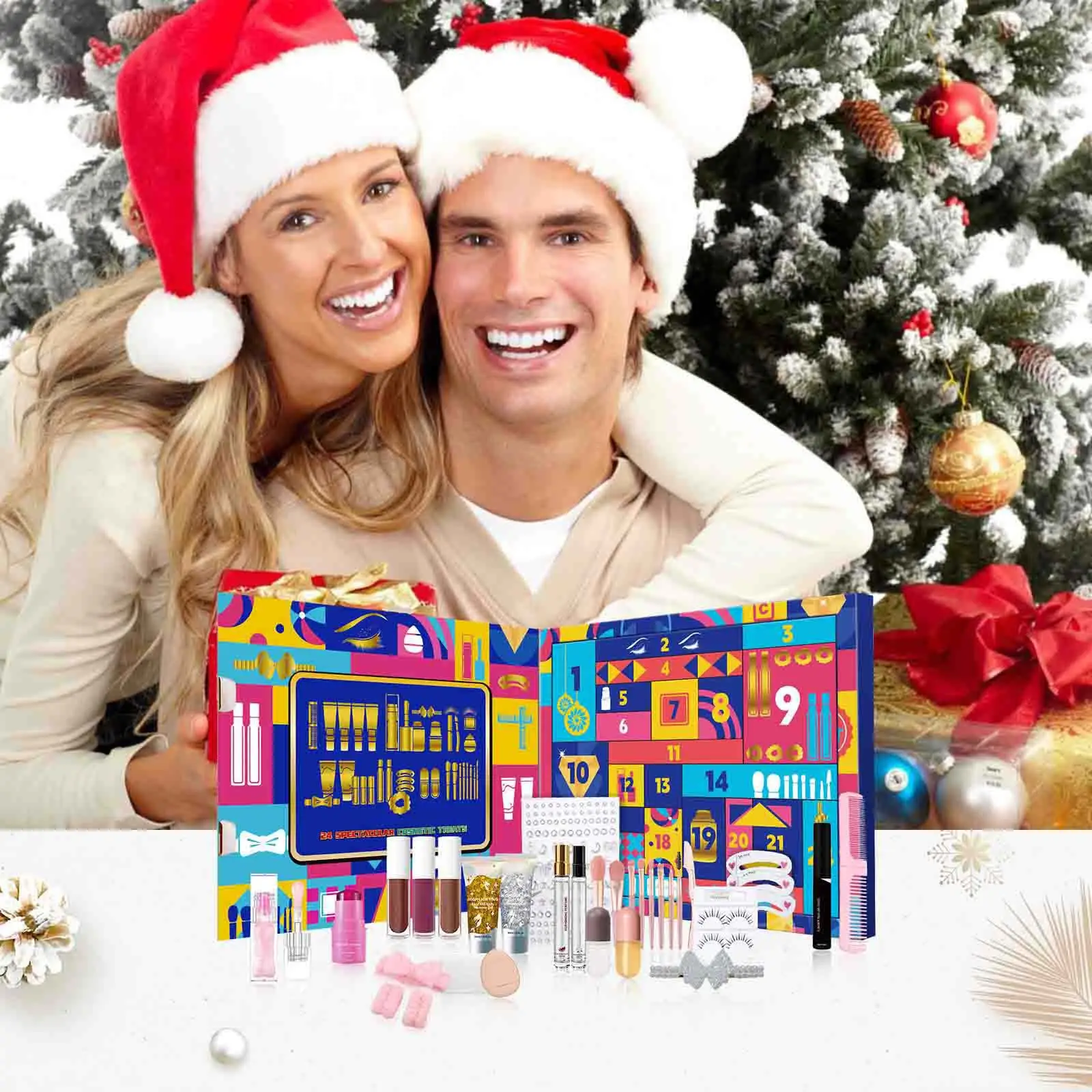 Christmas Countdown Gift Box Holiday