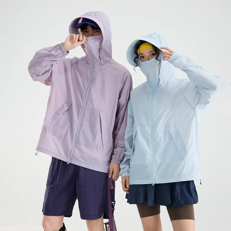 Ice-silk Sun-protective Clothing Lightweight Outdoor Mountain-style Sun