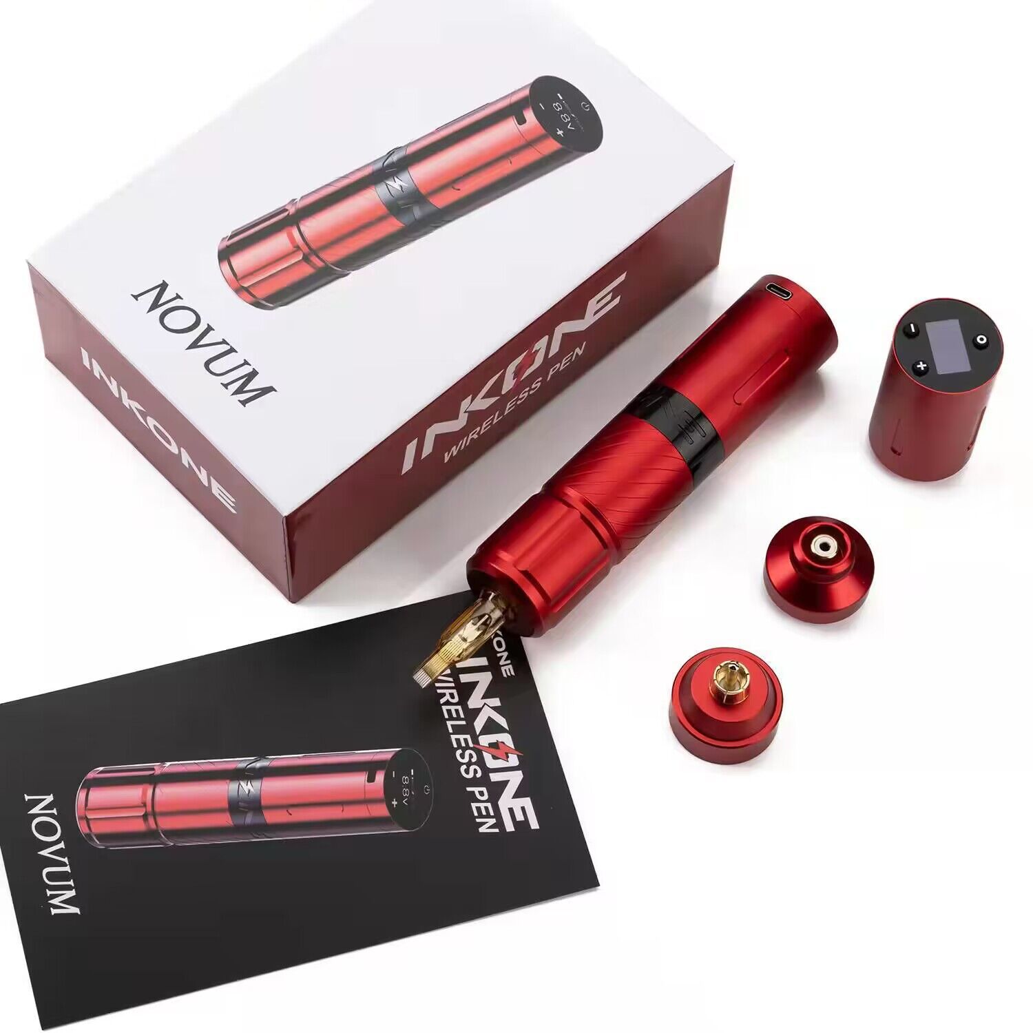 Red Dual Battery