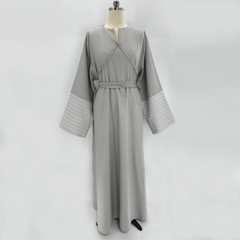 Elegant Embroidery Dress Women's Regular Sleeve